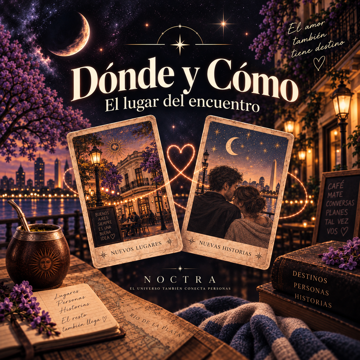 Dónde y Cómo · El lugar del encuentro